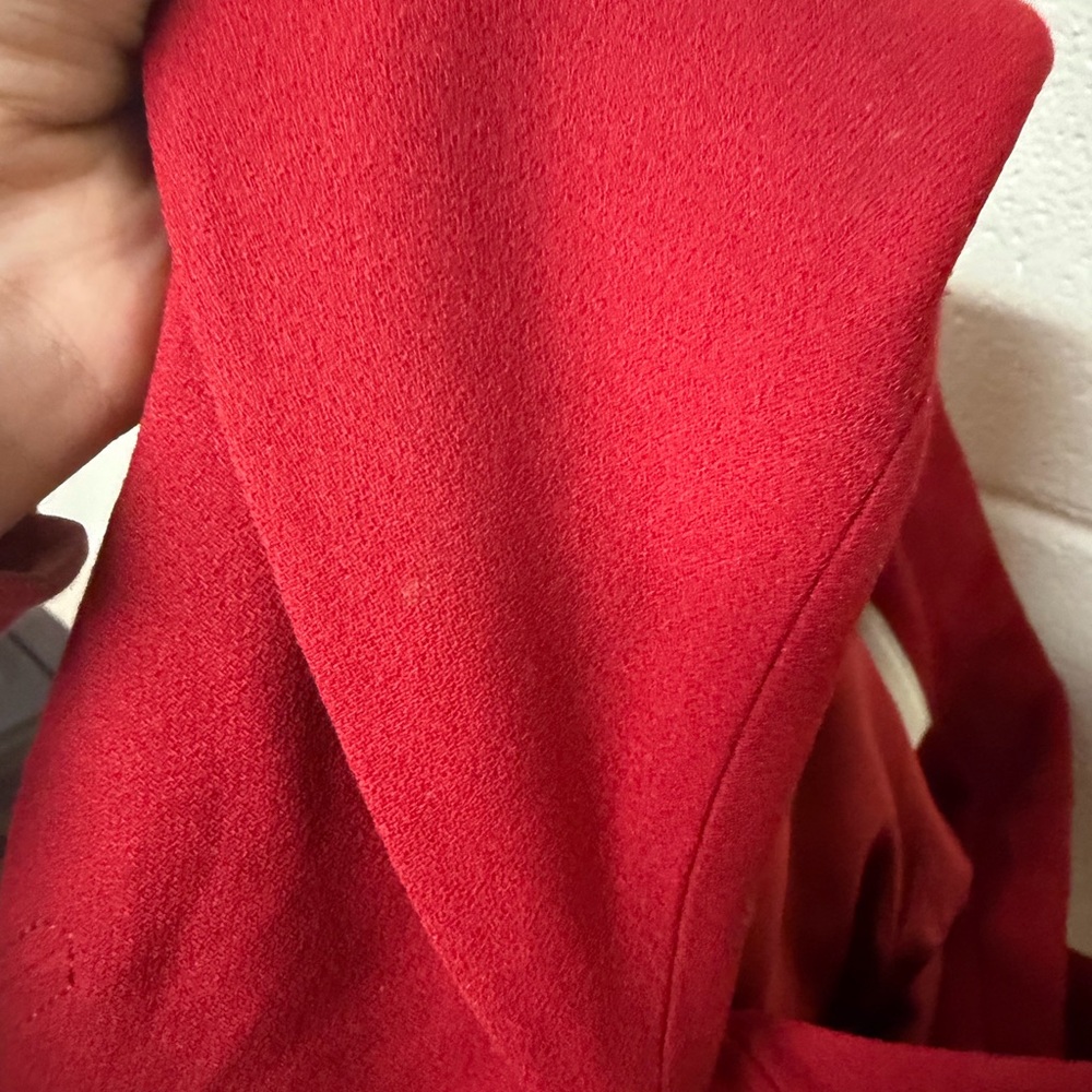 Karen Millen Red Power Blazer Tailored Structured Size 8 - Picture 6 of 6